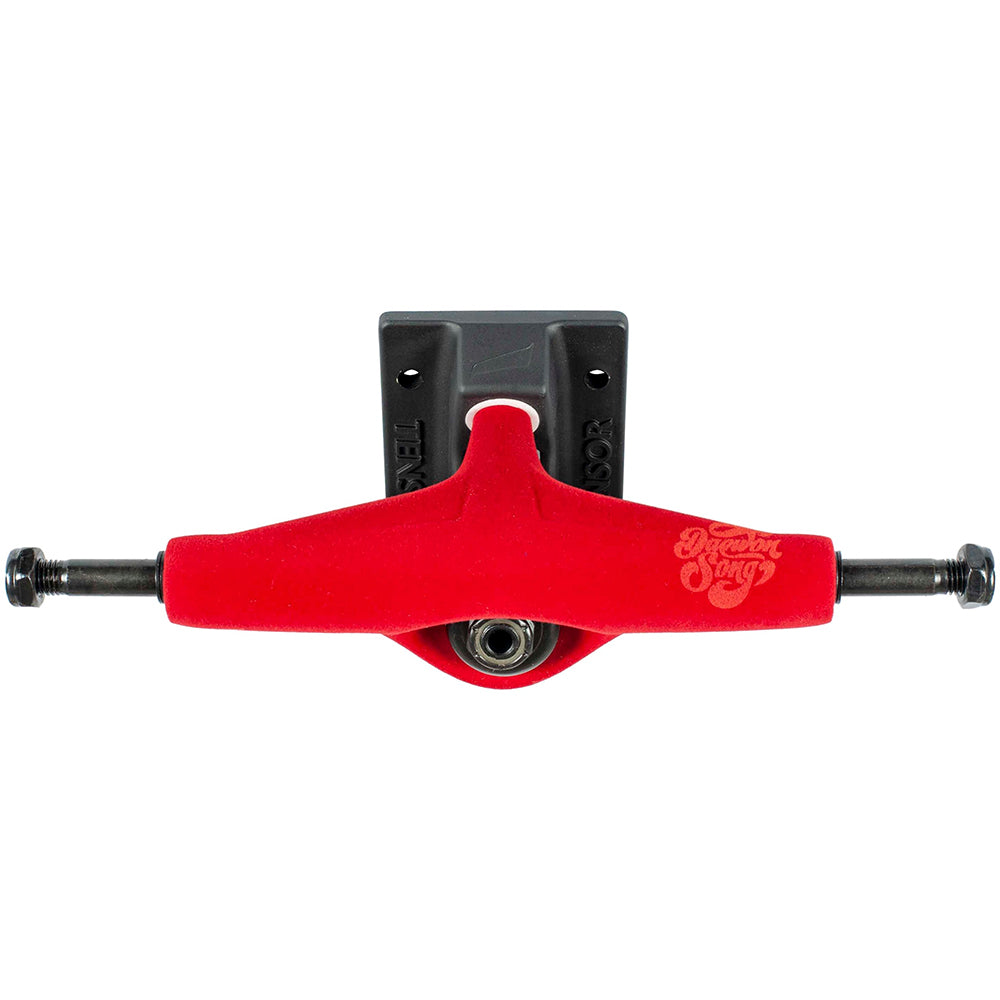 TENSOR TRUCKS MAGLIGHT 5.25 HI (DEWONG SONG RED) (表面ベルベット加工)