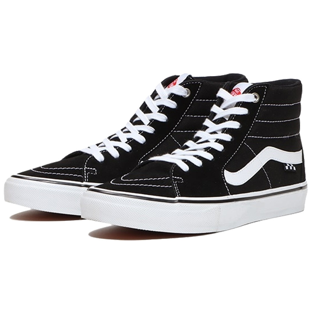 VANS SKATE SK8 HI (スケートハイ) BLACK/WHITE