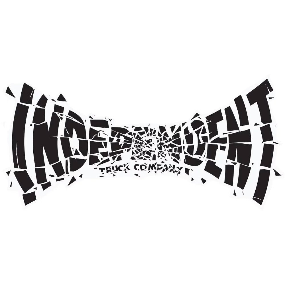 SHATTER SPAN STICKER 6” (BLACK)