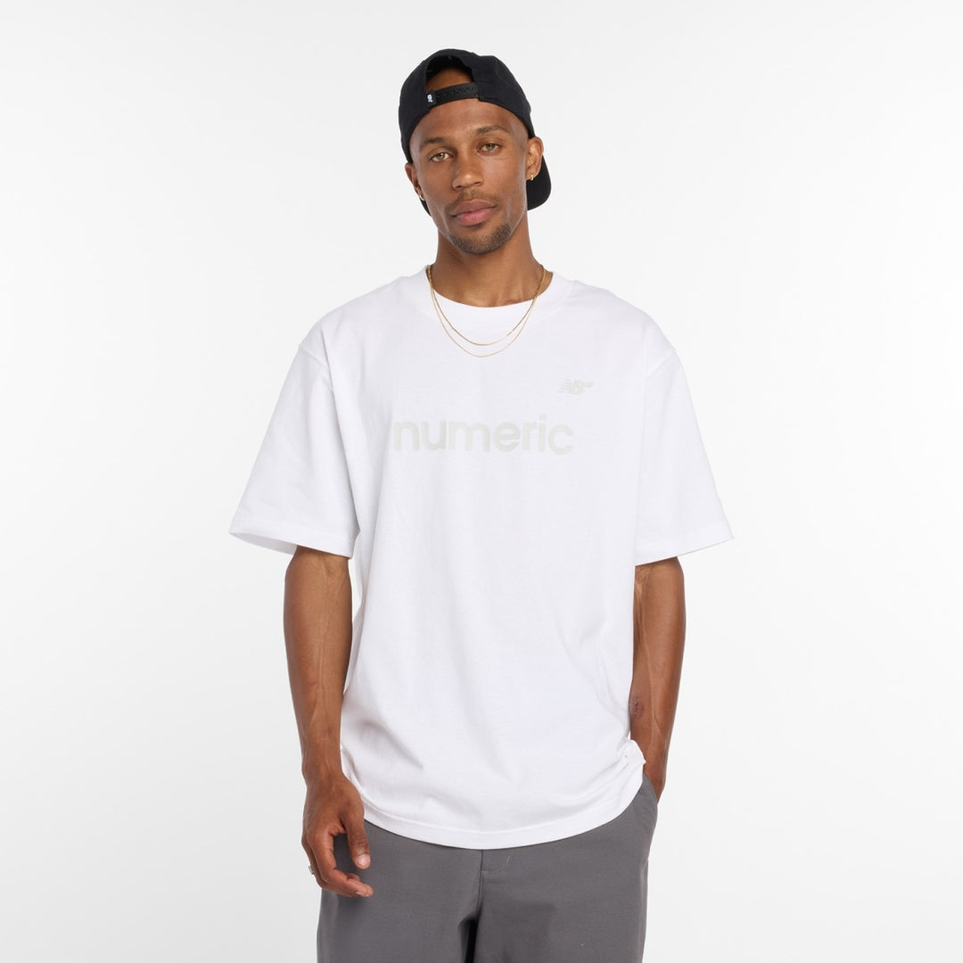 Numeric Cotton T-Shirt (WHITE)