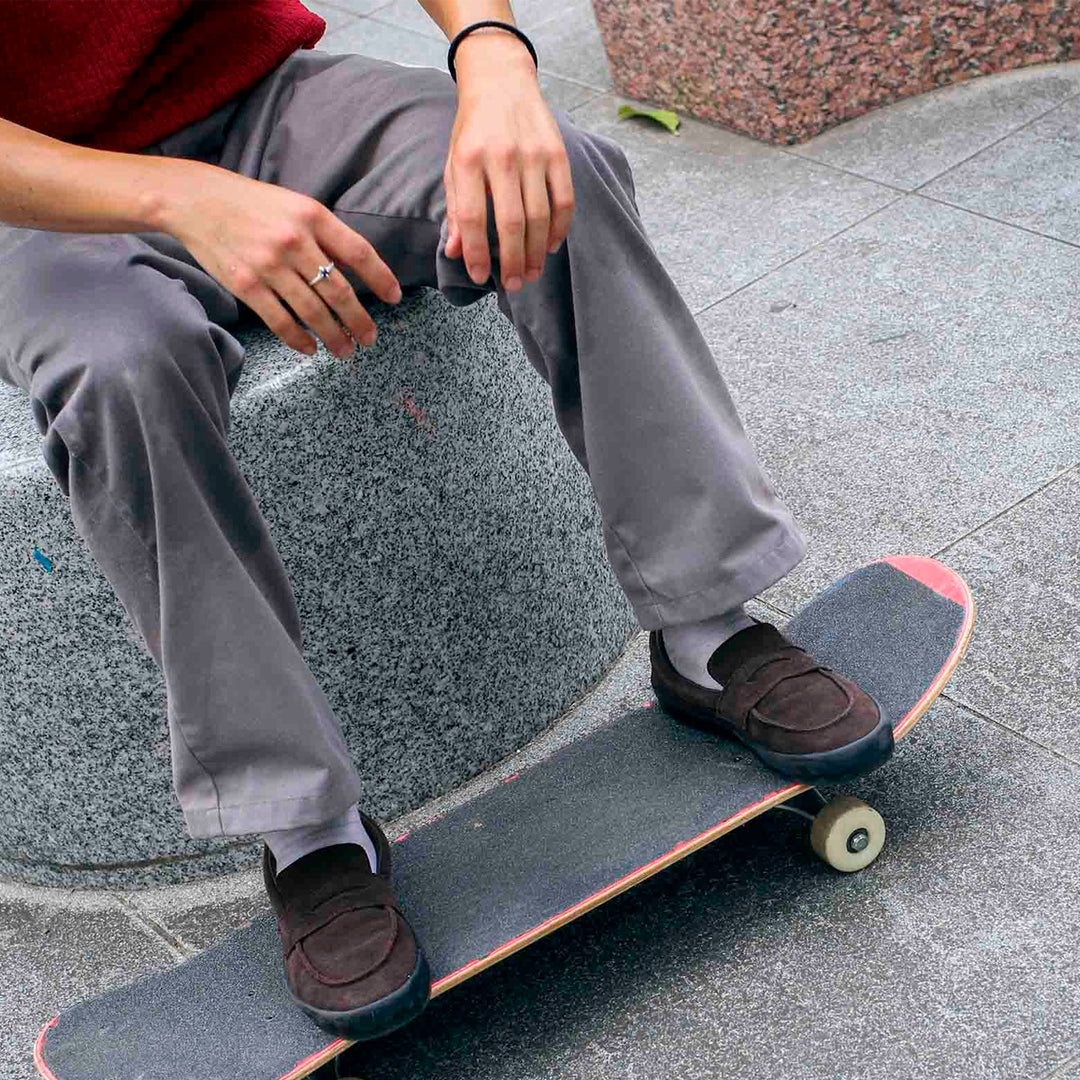 VANS SKATE LOAFER (ローファー) BROWN/BLACK