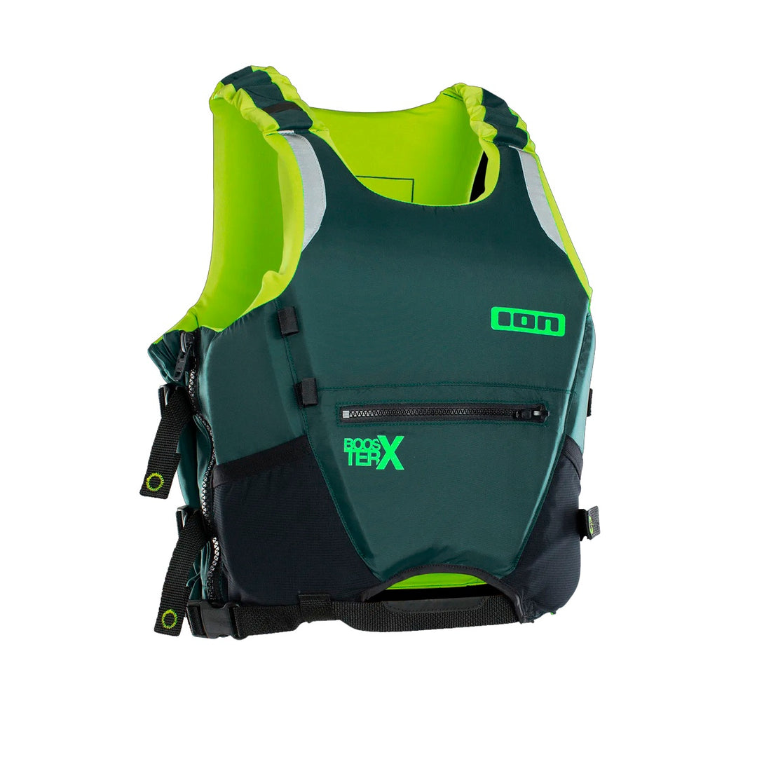 BOOSTER X VEST 50N SIDE ZIP SEAWEED Mサイズ