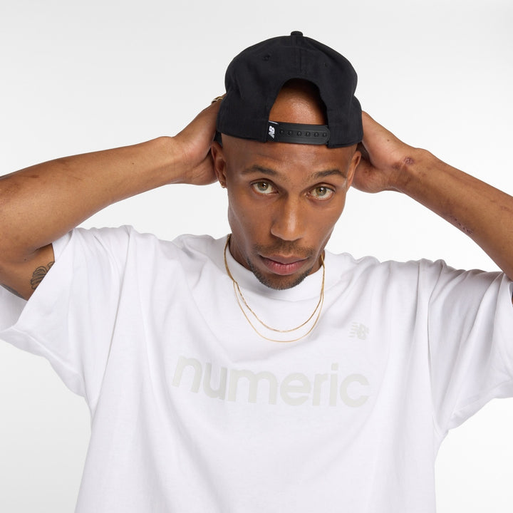 Numeric Cotton T-Shirt (WHITE)