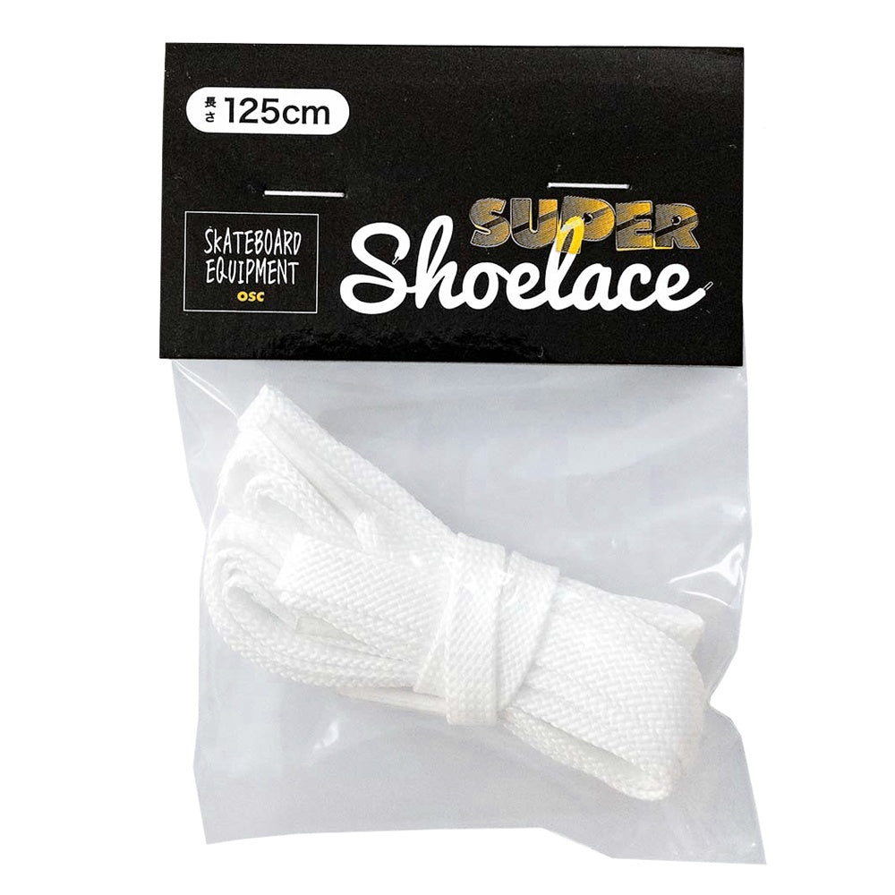 SUPER SHOELACE WHITE