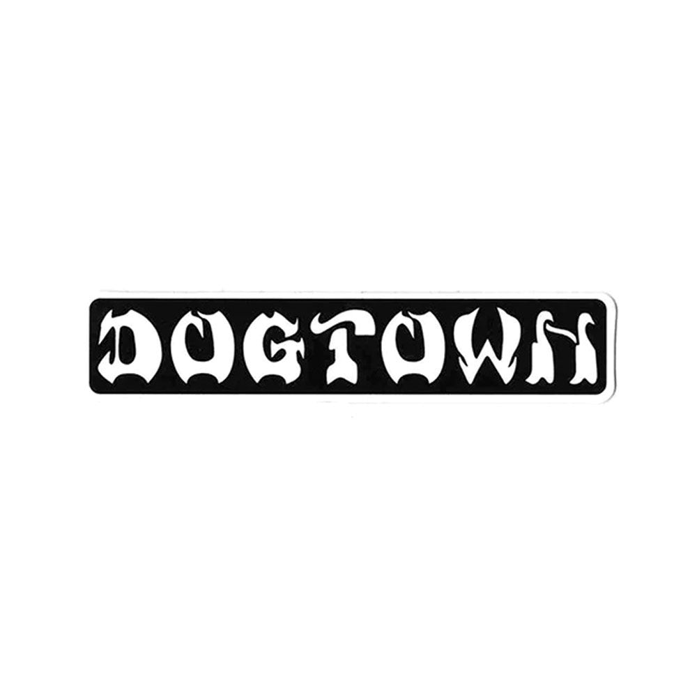 BAR LOGO STICKER WHITE/BLACK 20.4cm