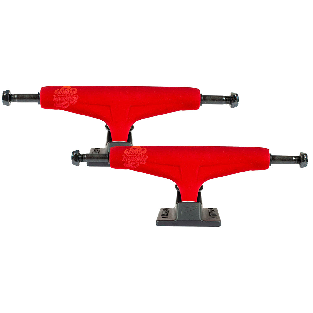 TENSOR TRUCKS MAGLIGHT 5.25 HI (DEWONG SONG RED) (表面ベルベット加工)