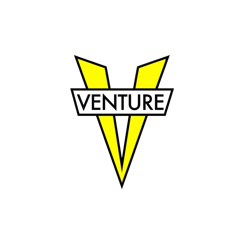 V DIE CUT STICKER SMALL ( YELLOW )