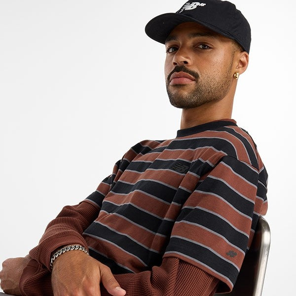 Numeric ThinStripe TEE (BKL)