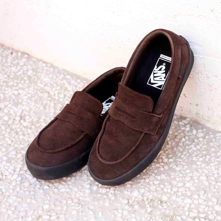 VANS SKATE LOAFER (ローファー) BROWN/BLACK