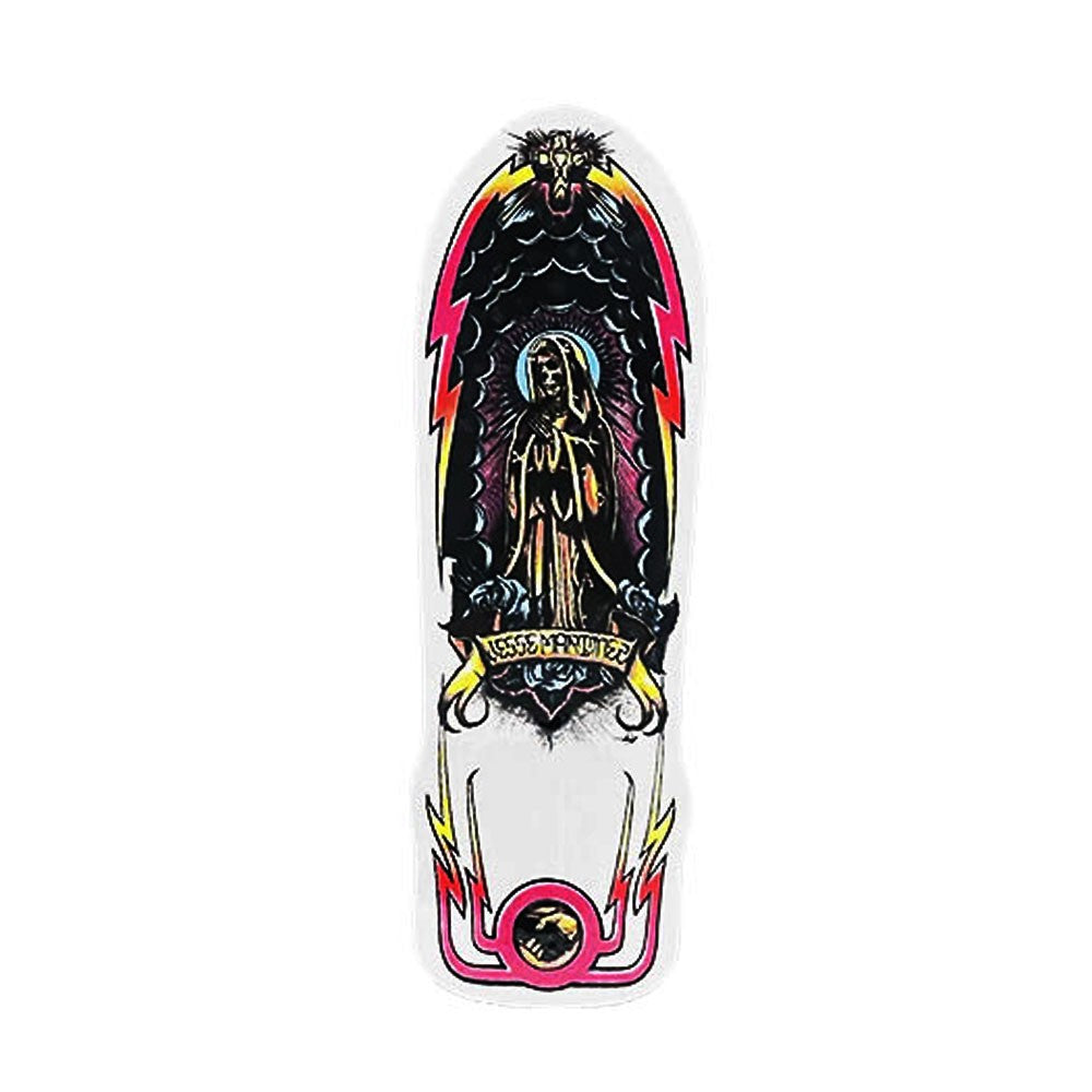 JESSE MARTINEZ GUADALUPE HANDSHAKE STICKER 5” ( WHITE )