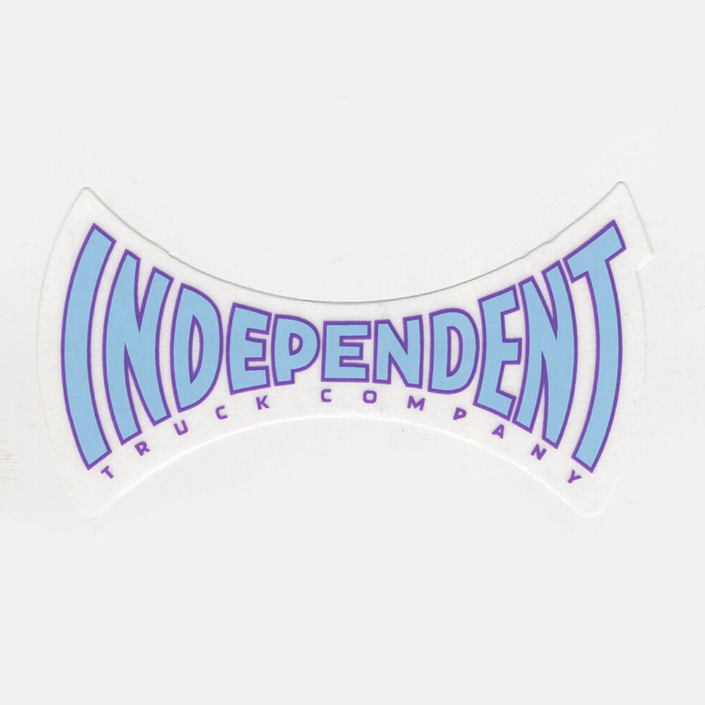 SPANNING 4” STICKER (BLUE/CLEAR) U4506-C01