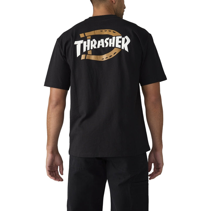 DICKIES X THRASHER S/S SHIRTS ブラック Lサイズ