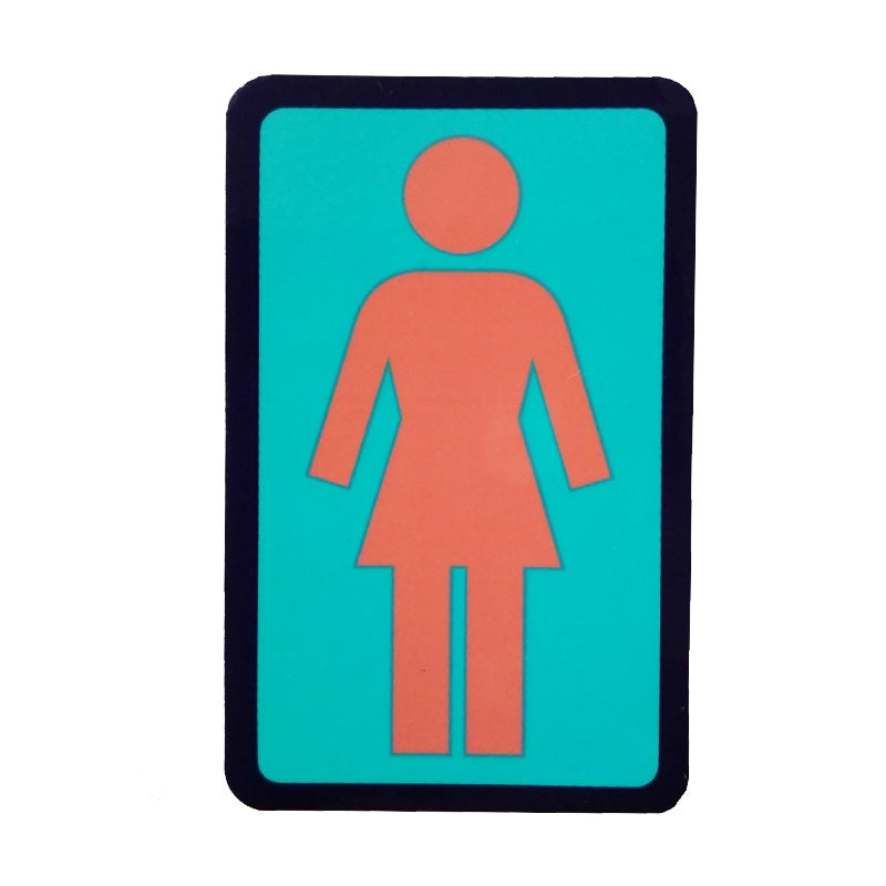 OG STICKER 3” (PEACH/TEAL/NAVY)