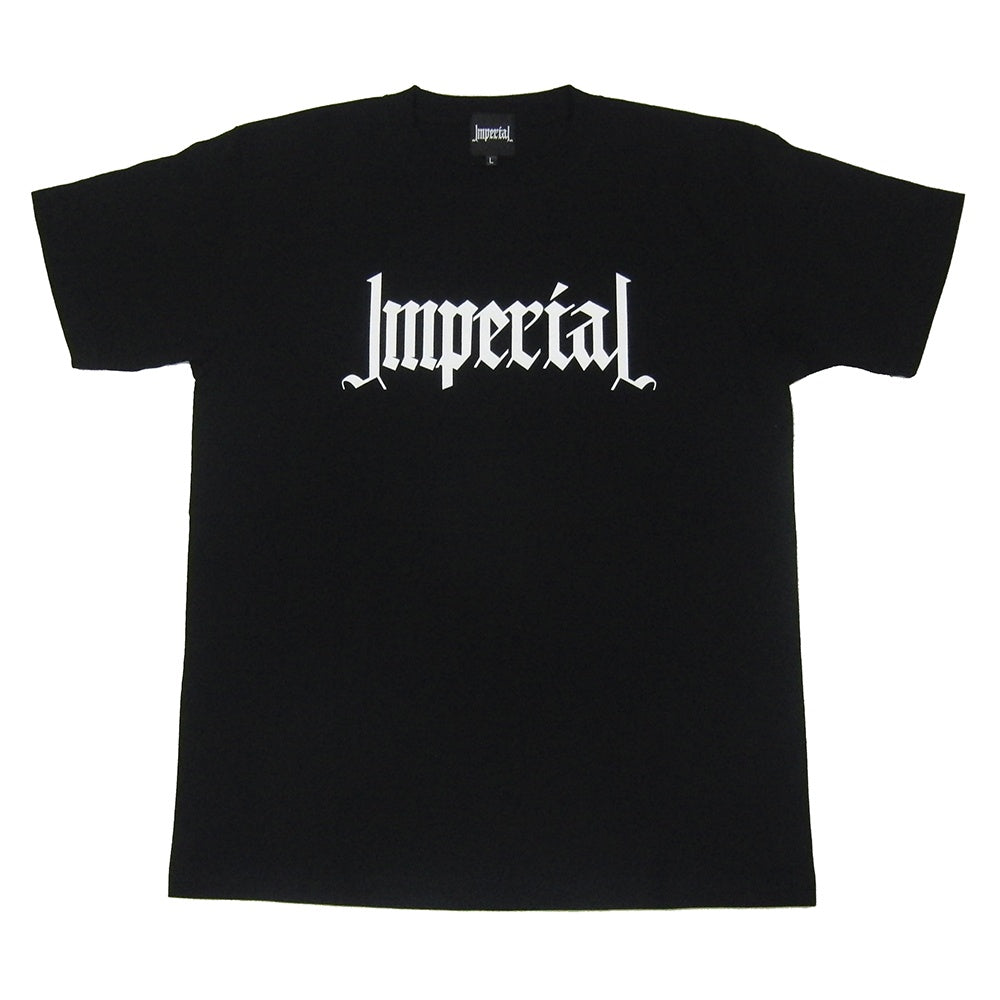 IMPERIAL LOGO TEE BLACK (Mサイズ)