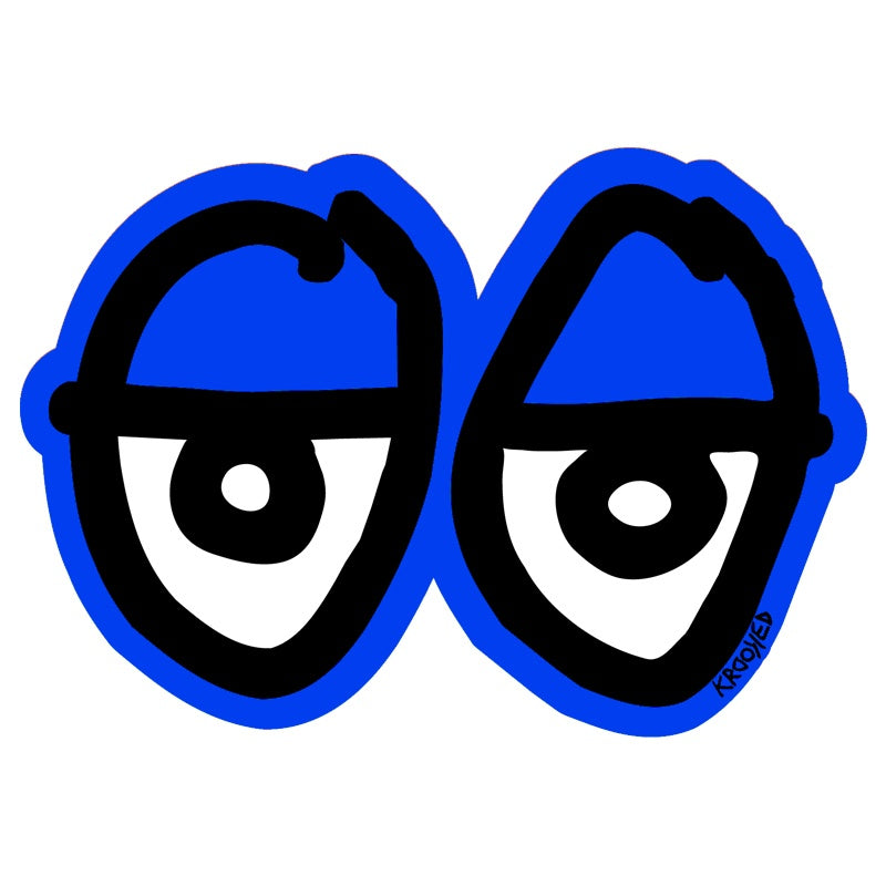 EYES STICKERS (M) BLUE