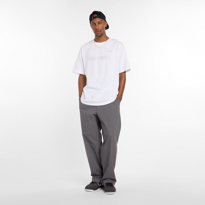 Numeric Cotton T-Shirt (WHITE)