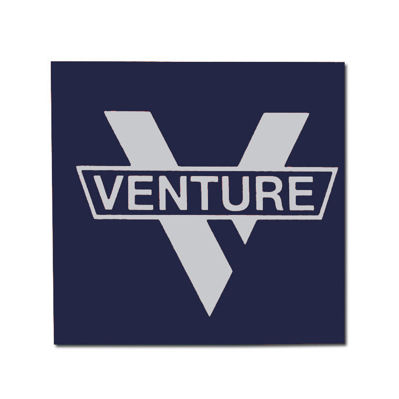 VENTURE BOX LOGO ステッカー (NAVY/SILVER) U4749-C01