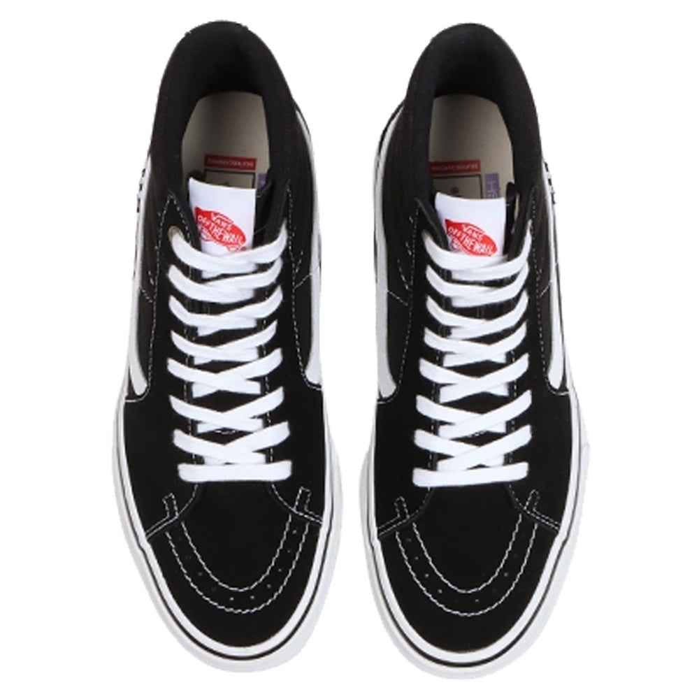 VANS SKATE SK8 HI (スケートハイ) BLACK/WHITE