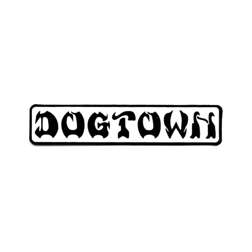 BAR LOGO STICKER BLACK/WHITE 10.3cm