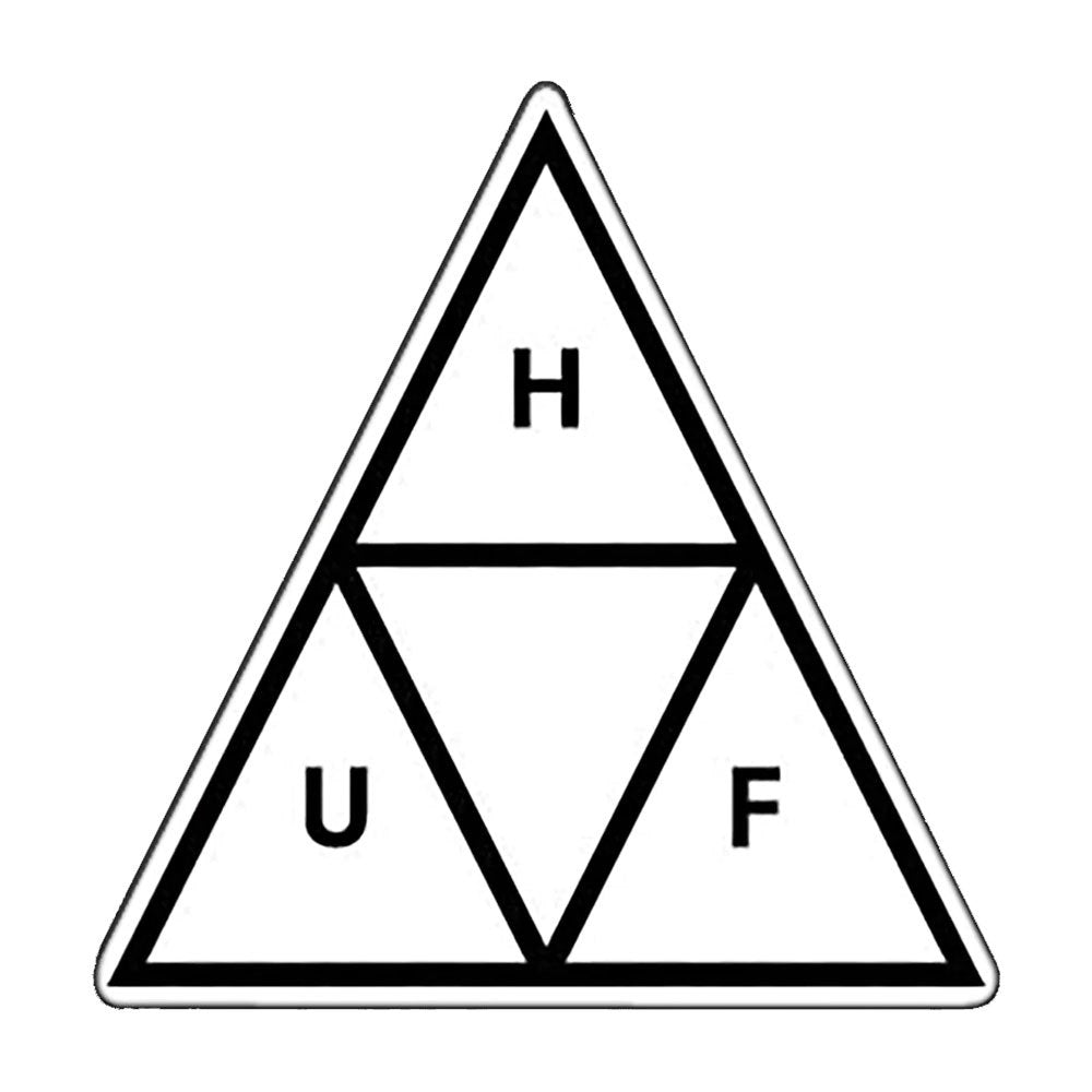 TRIPLE TRIANGLE STICKER (WHITE) U4486-C01