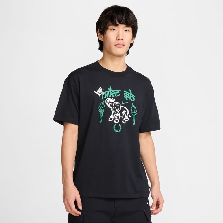 AS U NK SB TEE M90 OC ELEP ( ブラック ) HJ0805-010 XLサイズ