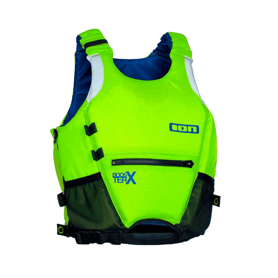 BOOSTER X VEST 50N SIDE ZIP LIME