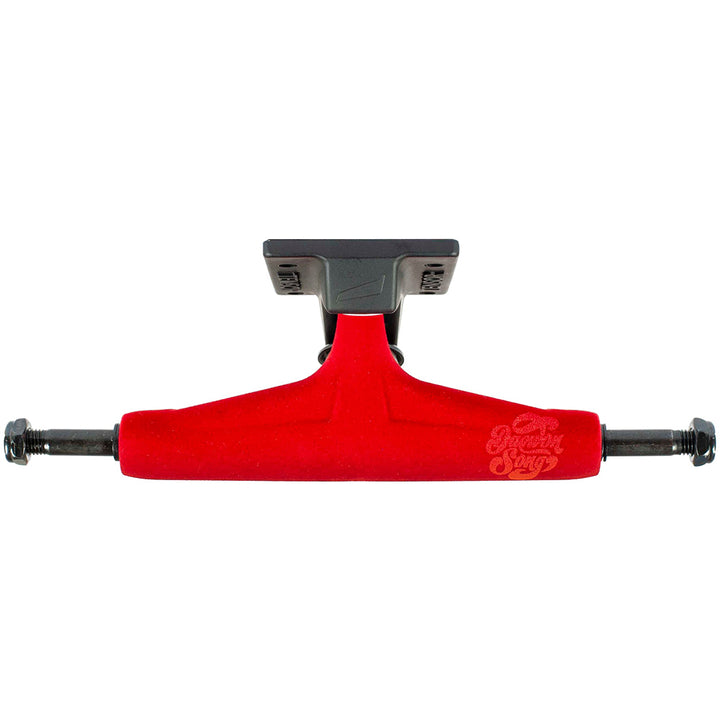 TENSOR TRUCKS MAGLIGHT 5.25 HI (DEWONG SONG RED) (表面ベルベット加工)