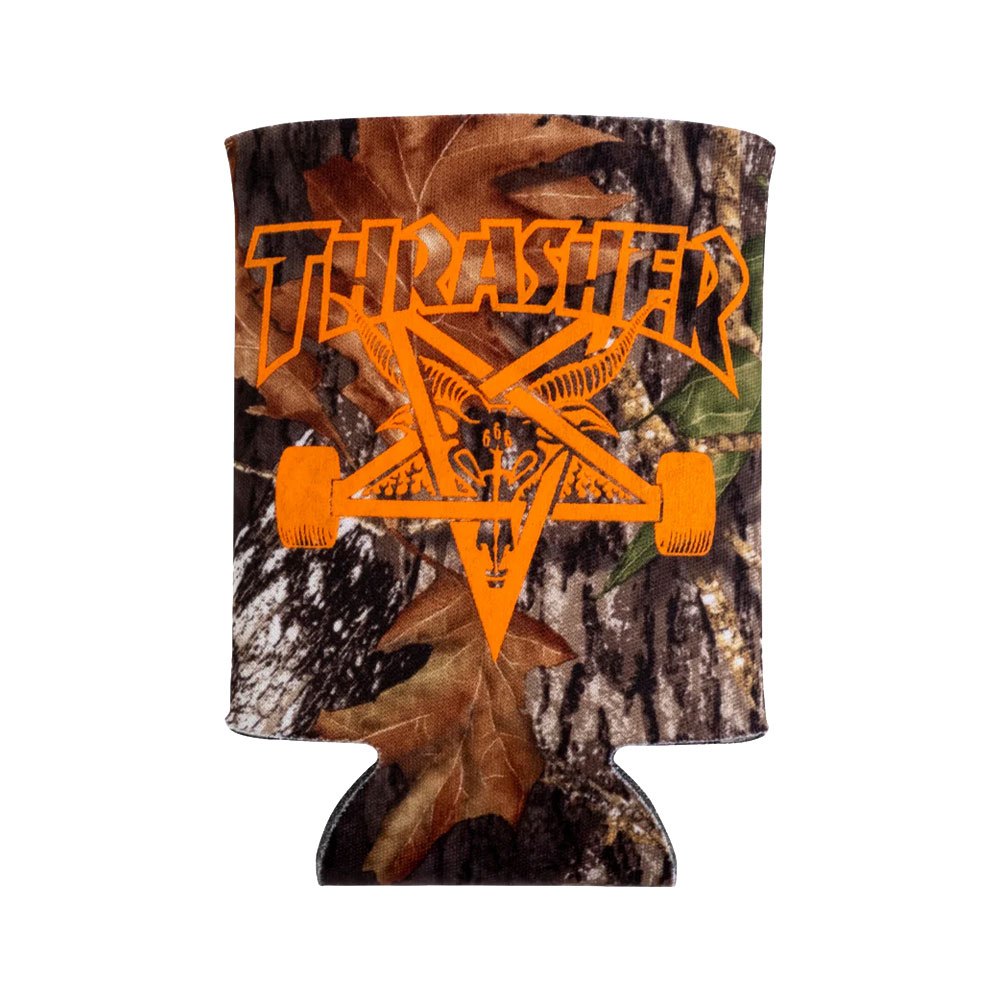 THRASHER SKATE GOAT KOOZIE (CAMO)