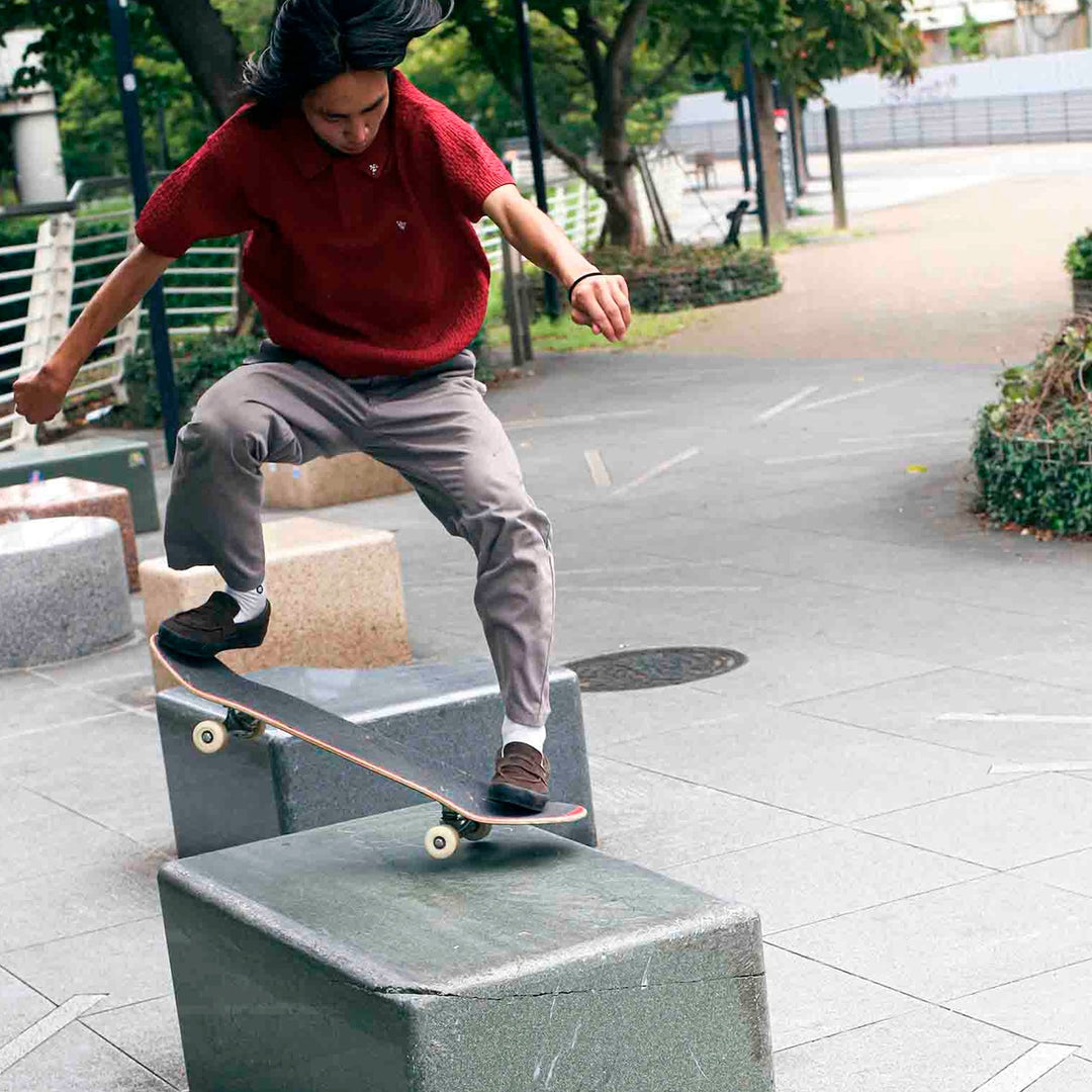 VANS SKATE LOAFER (ローファー) BROWN/BLACK