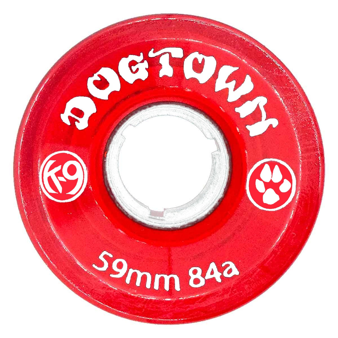 K-9 CRUISER WHEELS 59mm 84A ( RED )