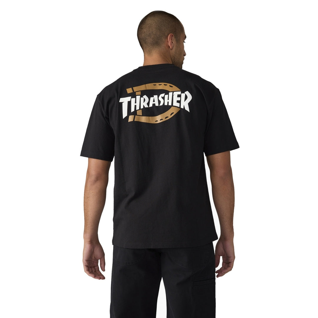 DICKIES X THRASHER S/S SHIRTS ブラック Lサイズ