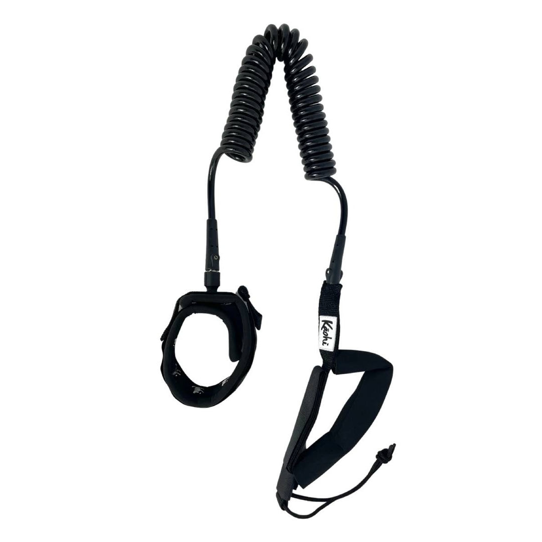 Kāohi GRIP Leash - 連続コイル 8 mm ( Calf 10フィート×8mm )