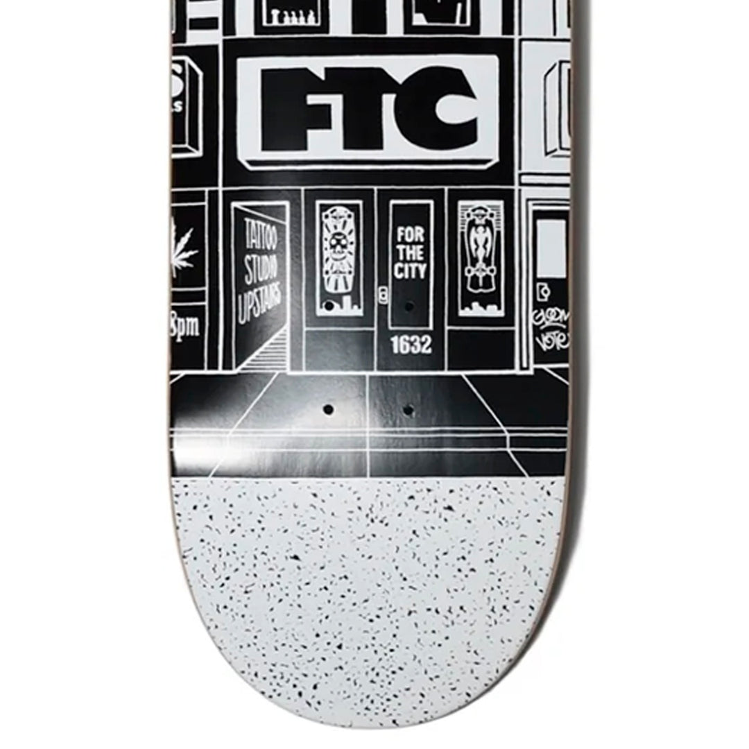 MIKE GIANT X FTC THE BLOCK BLACK 8.25 スケートボード スケボー デッキ