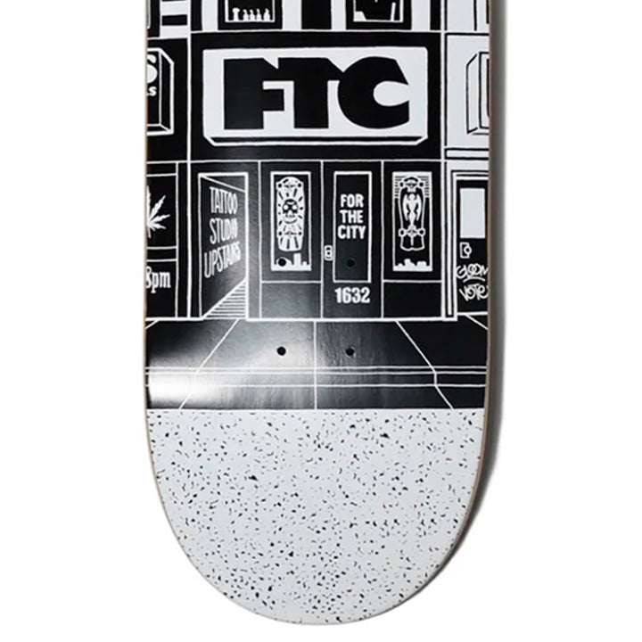 MIKE GIANT X FTC THE BLOCK BLACK 8.25 スケートボード スケボー デッキ