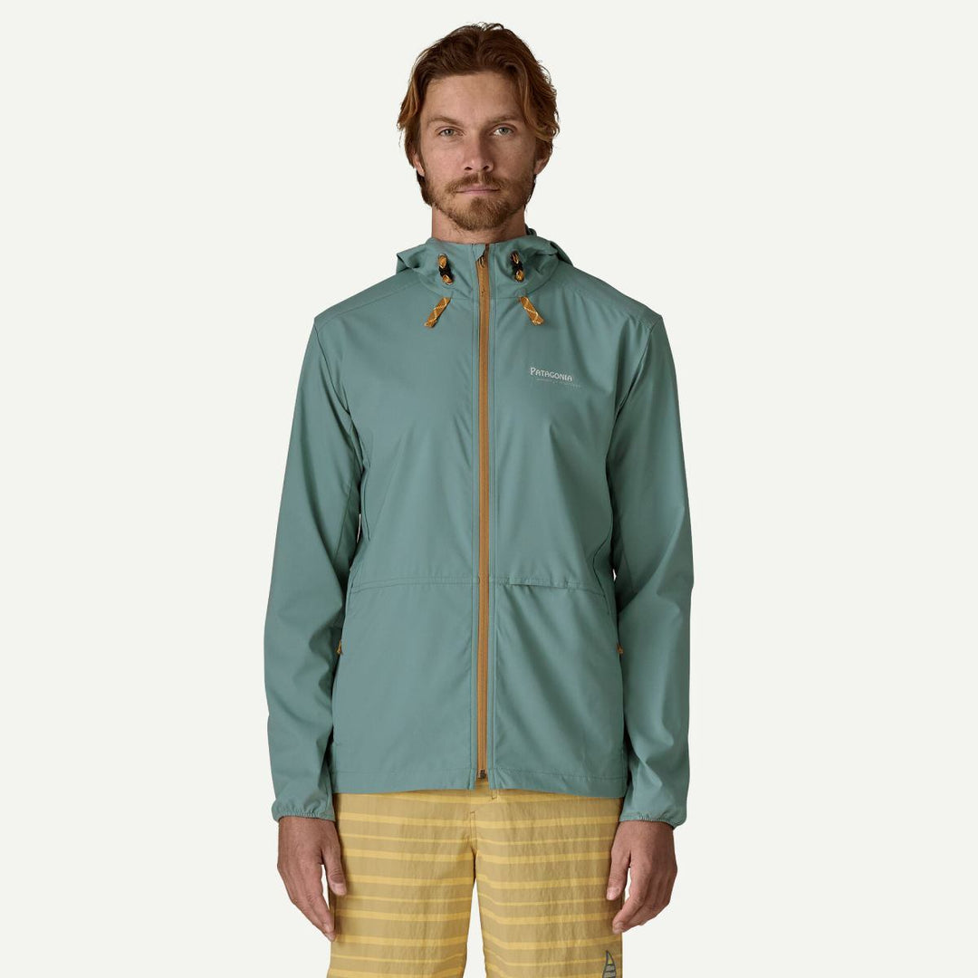 メンズ・ストレッチ・テール・プレーニング・フーディ ( BLSG )