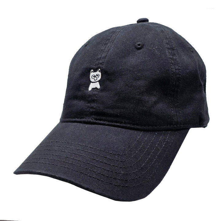 UNSTRUCTURED HAT BLACK