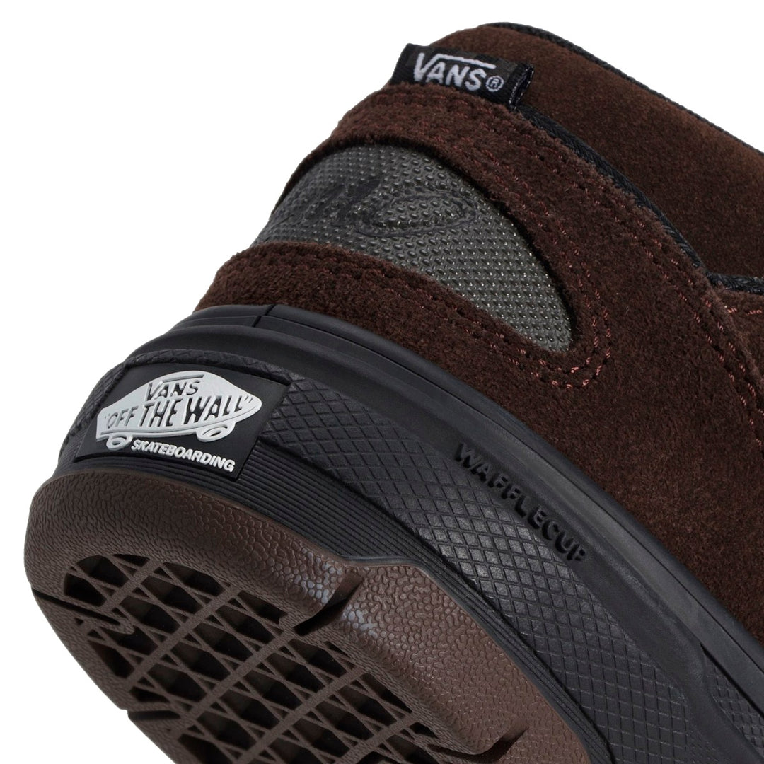 VANS SKATE HALF CAB WAFFLECUP Dick Rizzo ハーフキャブ ワッフルカップ BROWN/BLACK スケートボード スケボー シューズ スケシュー スニーカー 靴 メンズ