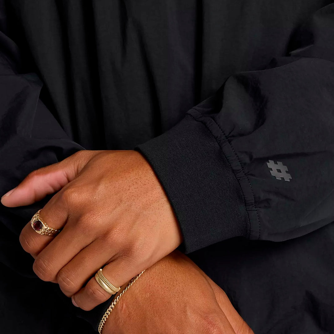 Numeric Woven Crew (BLK) US Lサイズ
