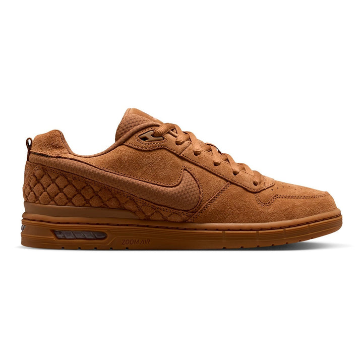 NIKE SB PAUL RODRIGUEZ ZOOM AIR LOW (LT BRITISH TAN/LT BRITISH TAN-UNIV RED-BLACK) IQ6827-200