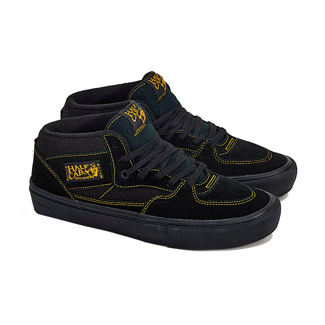 VANS SKATE HALF CAB ハーフキャブ BLACK/MUSTARD