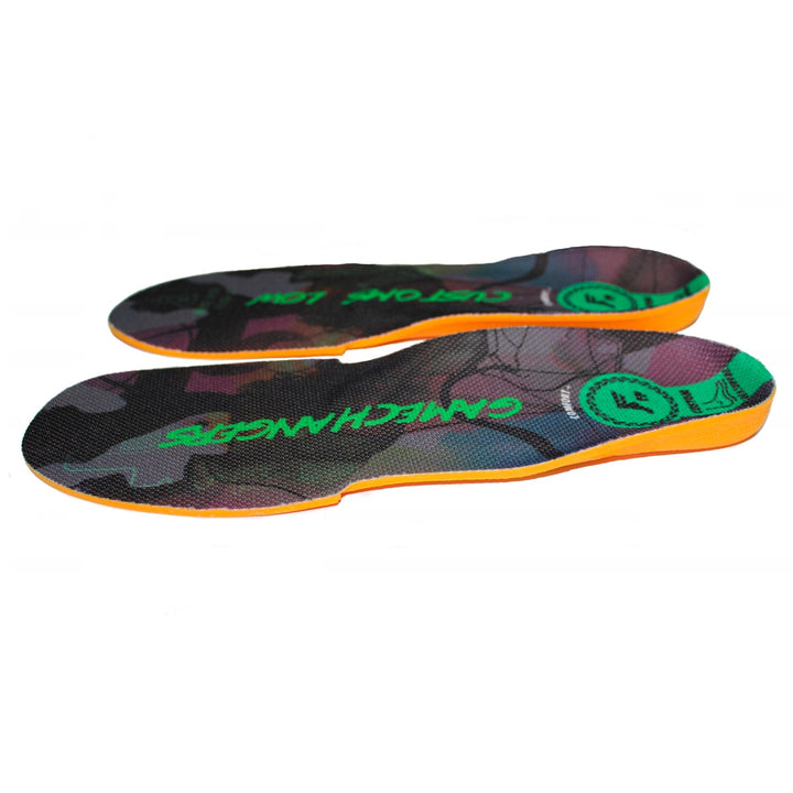 GAMECHANGERS ELITE CUSTOM ORTHOTICS LO BLACK CAMO / GREEN スケートボード スケボー インソール ソール