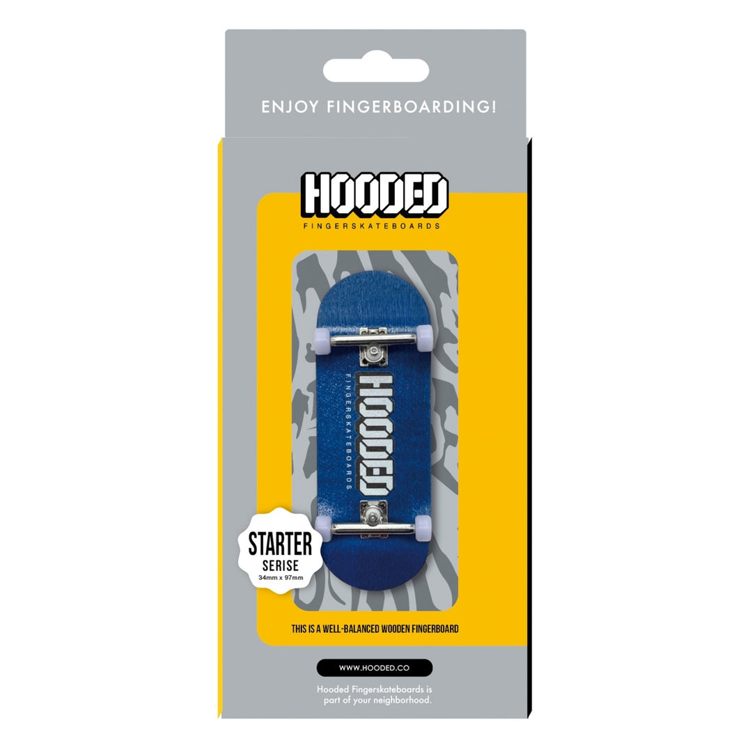 【指スケ】HOODED STARTER COMPLETE フィンガースケートボード (OCEAN-BLUE)