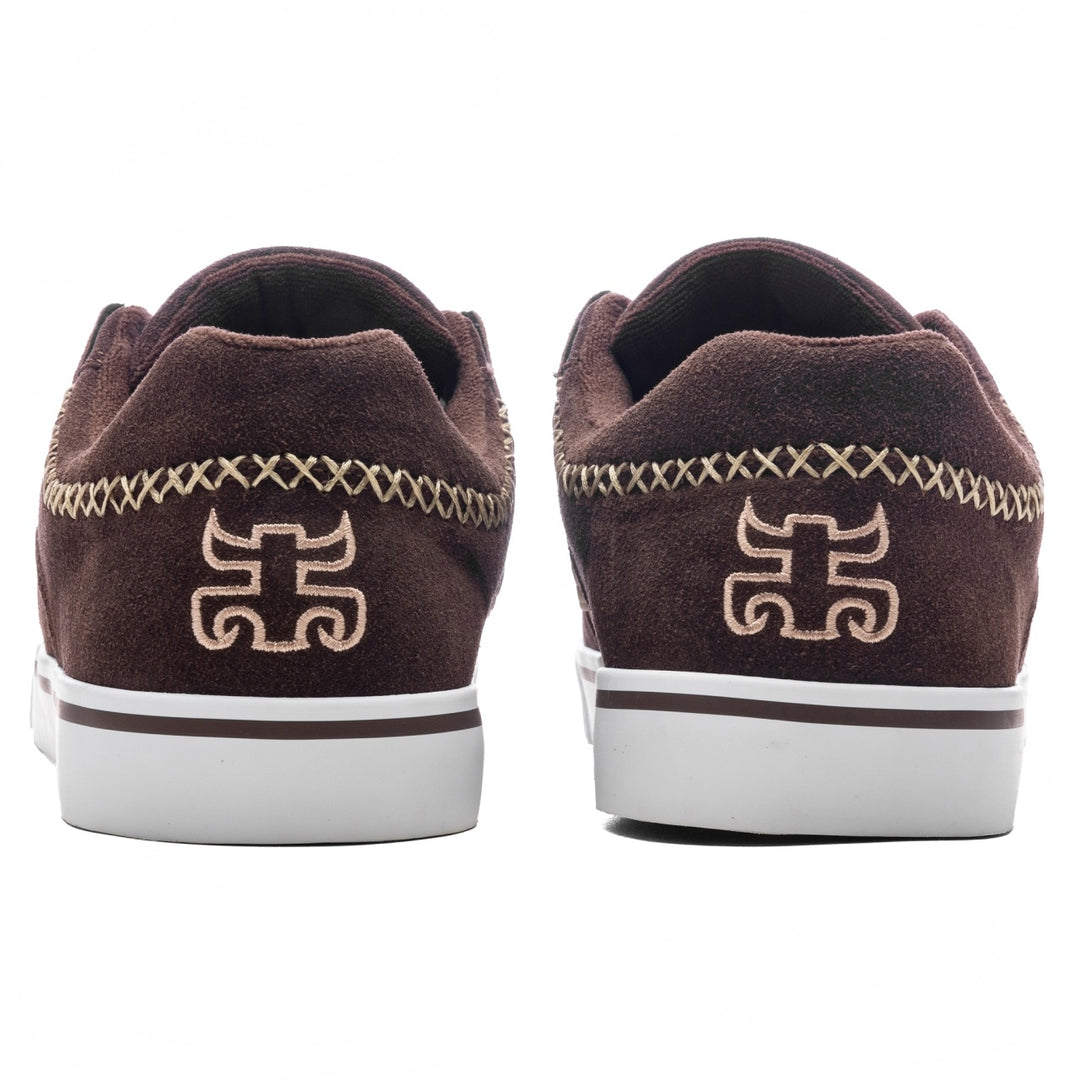 REED LOW BROWN SUEDE