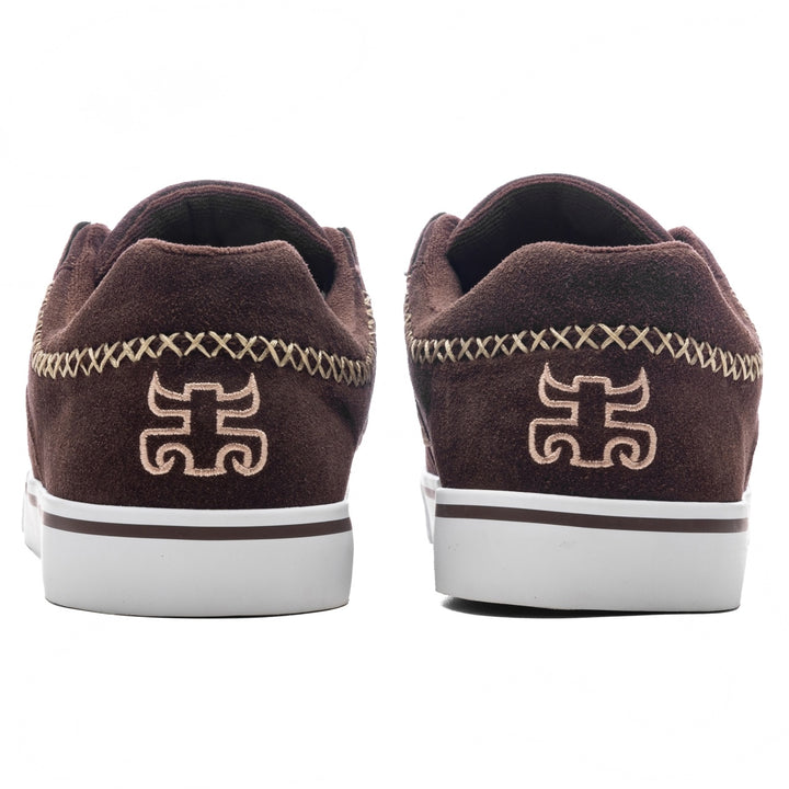 REED LOW BROWN SUEDE