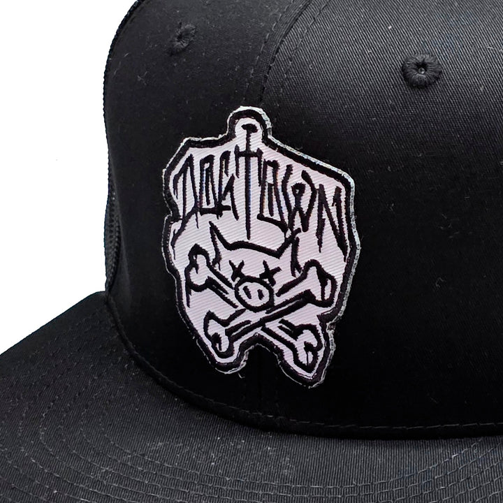 PIG & BONE MESH HAT BLACK スケートボード スケボー キャップ メンズ アパレル 帽子