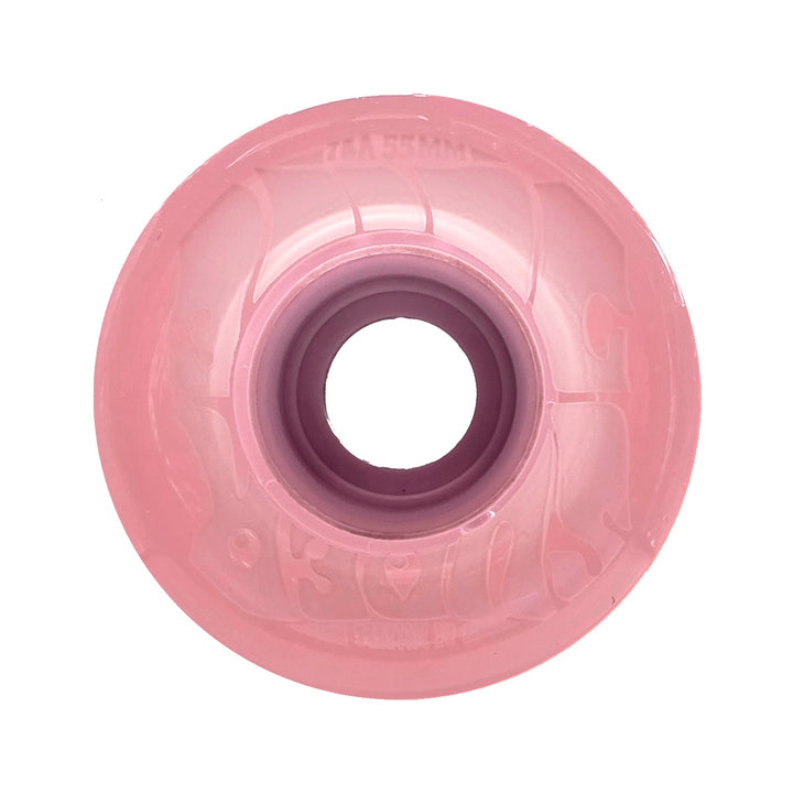 OJ SUPER JUICE BUBBLE GUM TRANS PINK 60mm 78a スケートボード スケボー ウィール