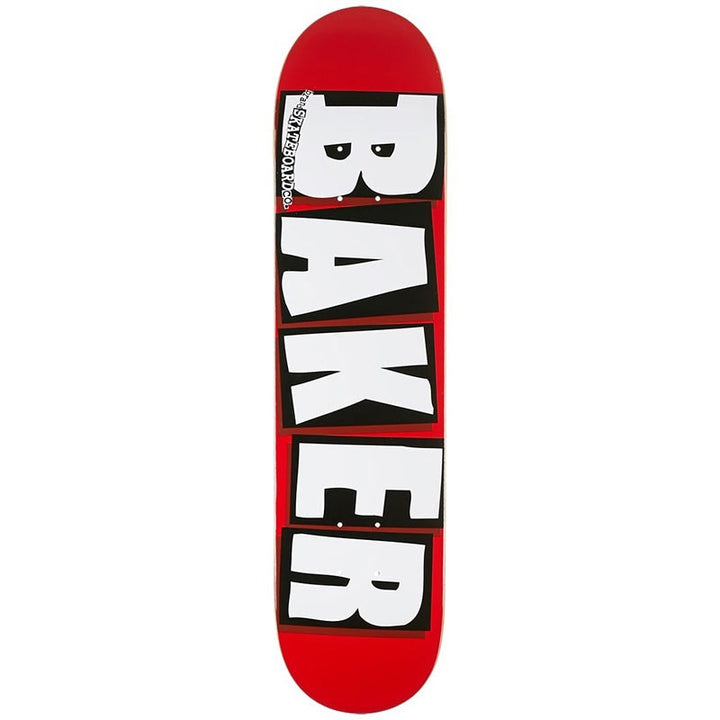 BRAND LOGO RED/WHITE 8.25