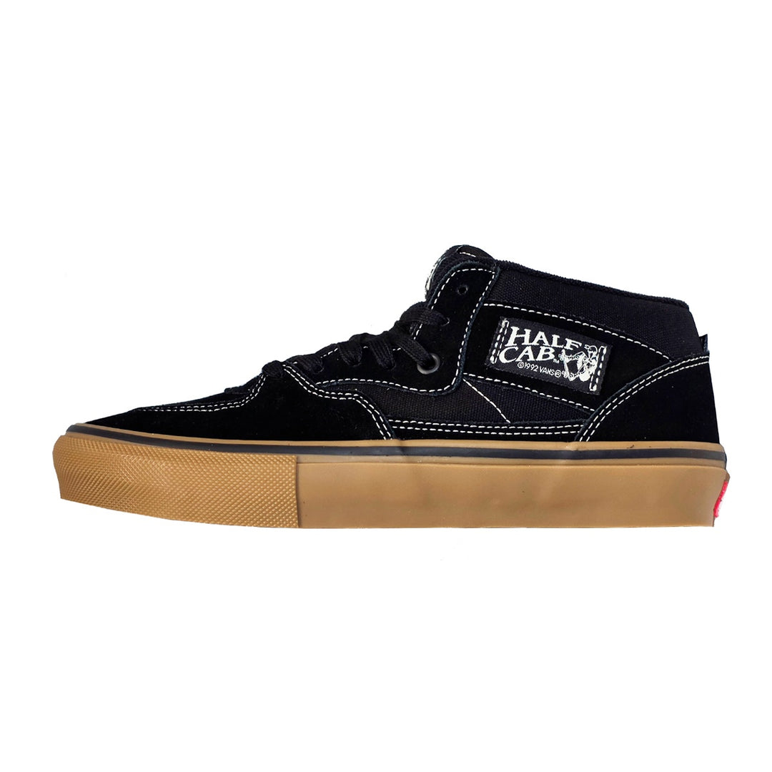 VANS SKATE HALF CAB (ハーフキャブ) BLACK/GUM/WHITE スケートボード スケボー シューズ スケシュー スニーカー 靴 メンズ