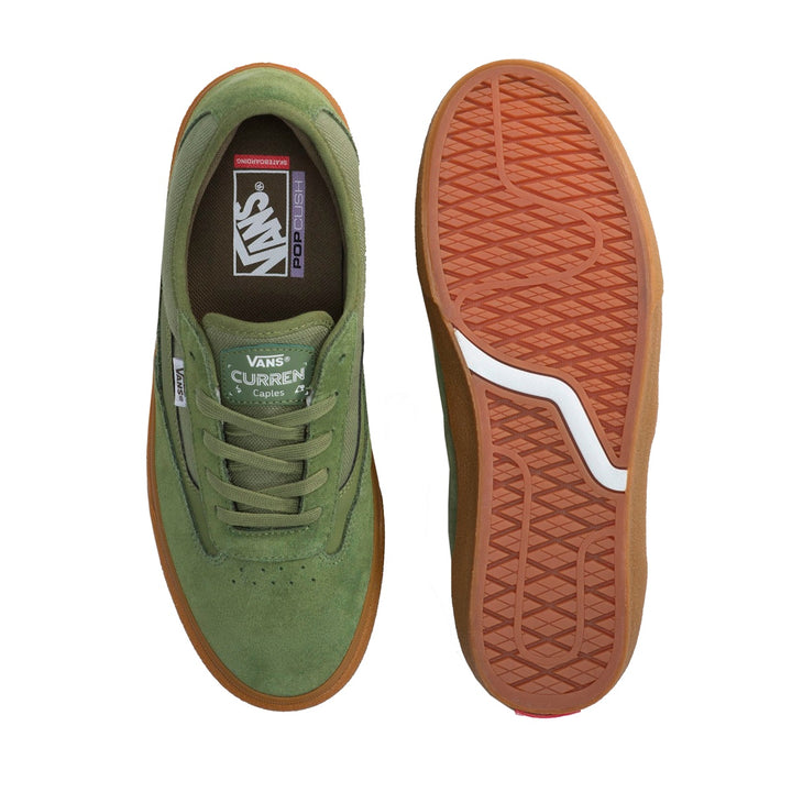 VANS SKATE CURREN CAPLES カレン・ケープルズ CREPE GREEN/GUM