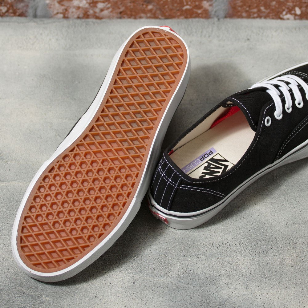 VANS SKATE AUTHNTIC (オーセンティック) BLACK/WHITE
